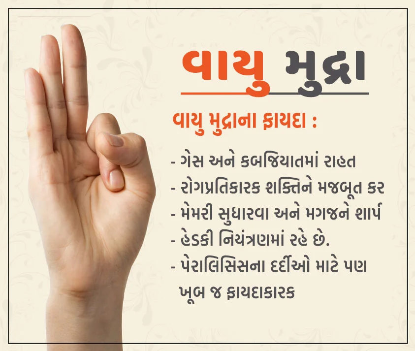 વાયુ મુદ્રા | vayu mudra | vayumudra ni sachi rit