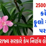 ઓલિન્ડર ફૂલ ચઢાવવા પર પ્રતિબંધ